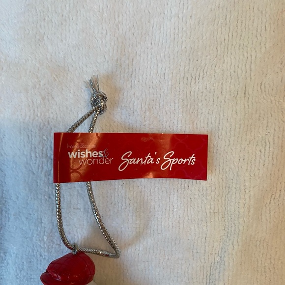 Christmas Ornament 4 Football 3 Golf Resin 4” New - Picture 4 of 4